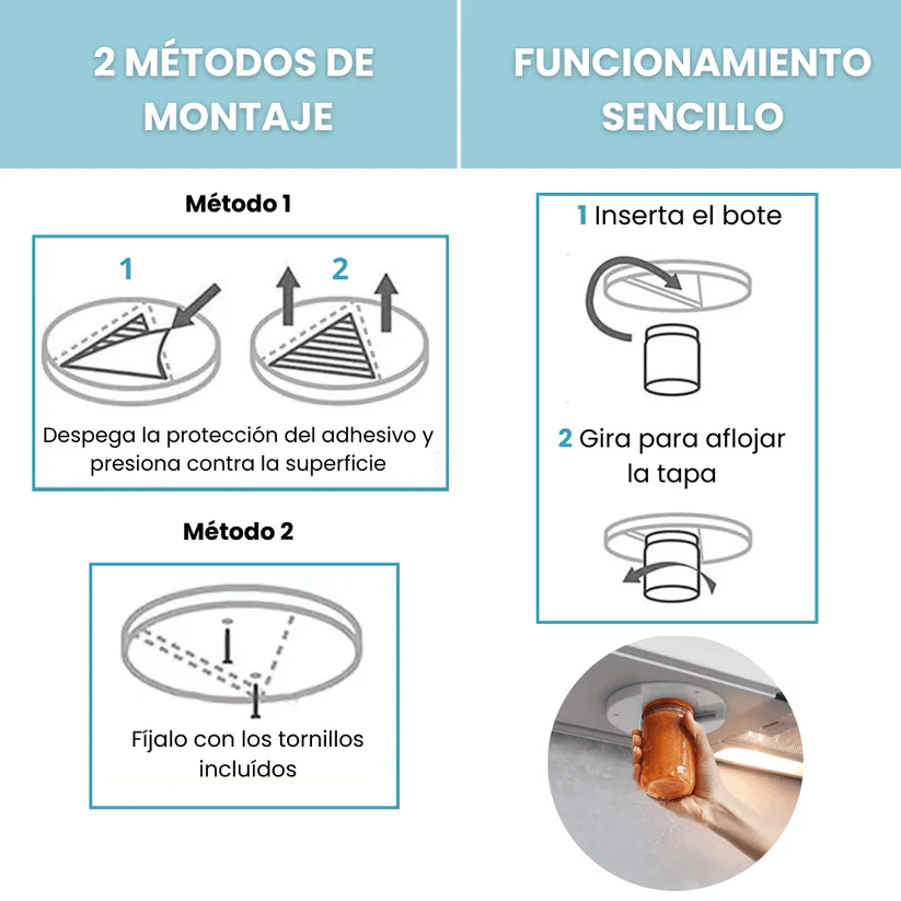 Abridor de botes ergonómico